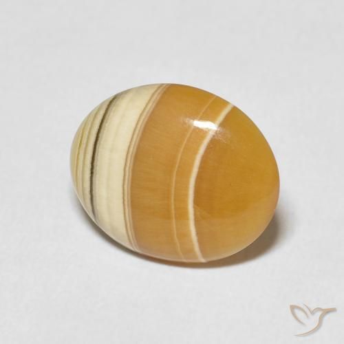 Ágata Multicolor natural de 5.42 ct, Ovalada, Opaco