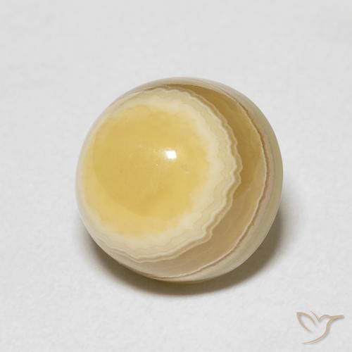 Ágata Multicolor natural de 8.03 ct, Redondo, Opaco