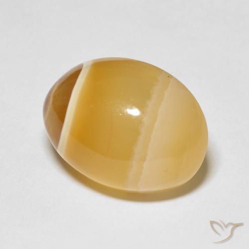 Ágata Multicolor natural de 26.17 ct, Ovalada, Opaco