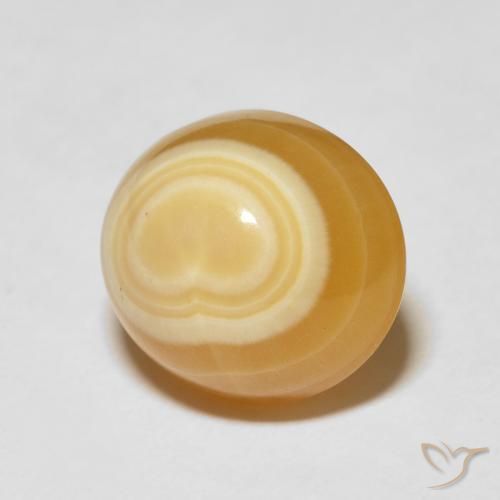 Ágata Multicolor natural de 13.30 ct, Ovalada, Opaco