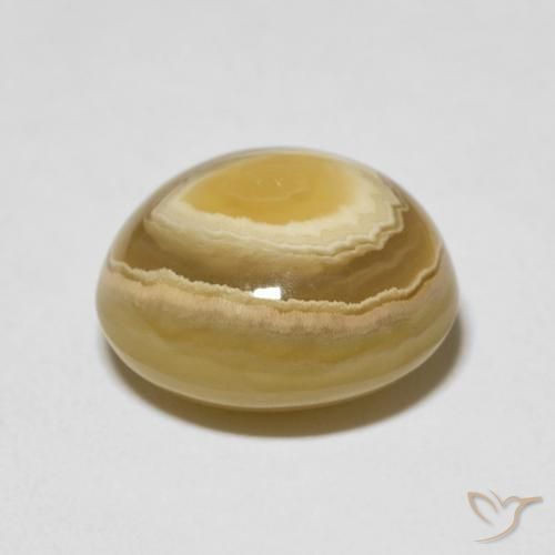 Ágata Multicolor natural de 11.55 ct, Ovalada, Opaco