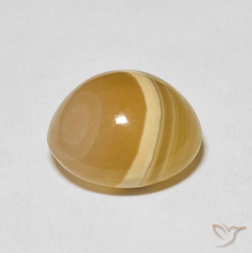Ágata Multicolor natural de 9.48 ct, Ovalada, Opaco