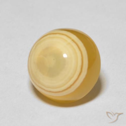 Ágata Multicolor natural de 9.66 ct, Redondo, Opaco
