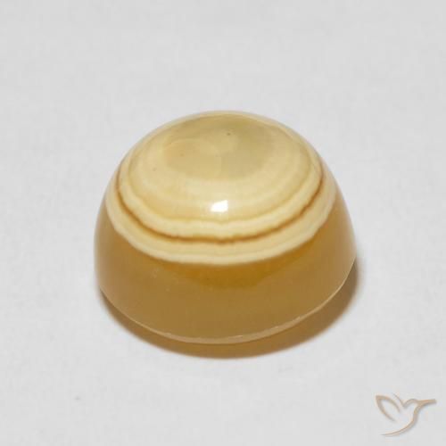 Ágata Multicolor natural de 9.66 ct, Redondo, Opaco