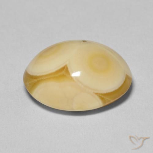 Ágata Multicolor natural de 12.11 ct, Ovalada, Opaco