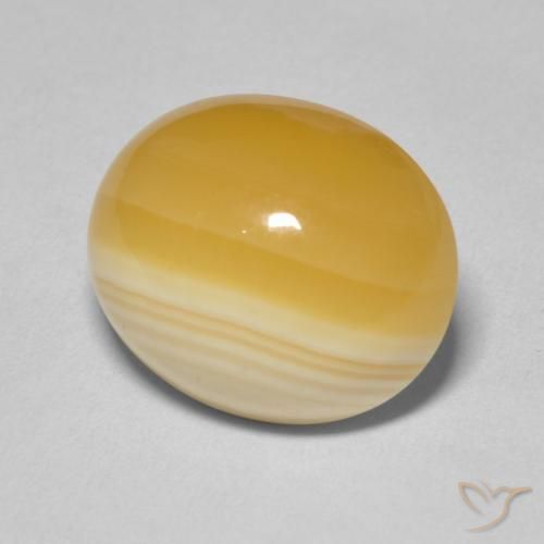 Ágata Multicolor natural de 14.08 ct, Ovalada, Opaco