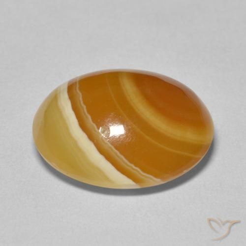 Ágata Multicolor natural de 13.38 ct, Ovalada, Opaco