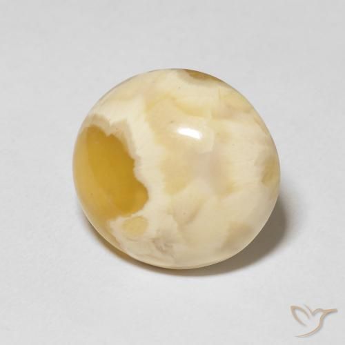 Ágata Multicolor natural de 14.01 ct, Redondo, Opaco