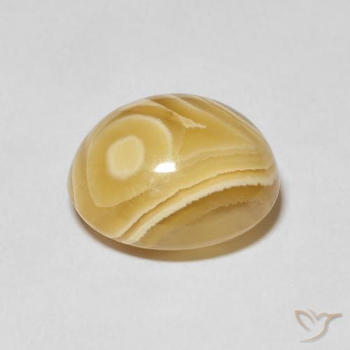 Ágata Multicolor natural de 13.72 ct, Ovalada, Opaco