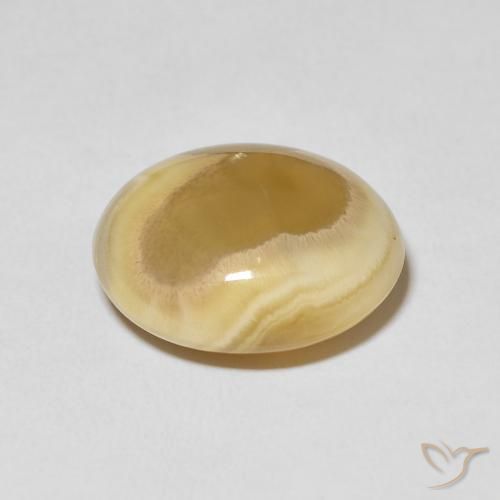 Ágata Multicolor natural de 16.42 ct, Ovalada, Opaco