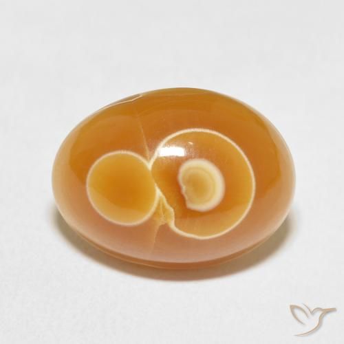 11.58ct Natural Multicolor Ágata, Ovalada, Opaco