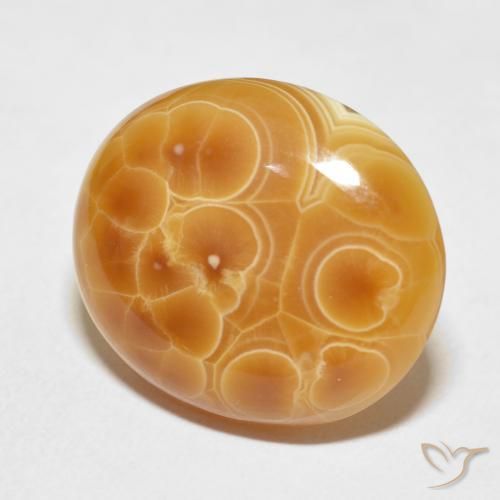 Ágata Multicolor natural de 18.54 ct, Ovalada, Opaco