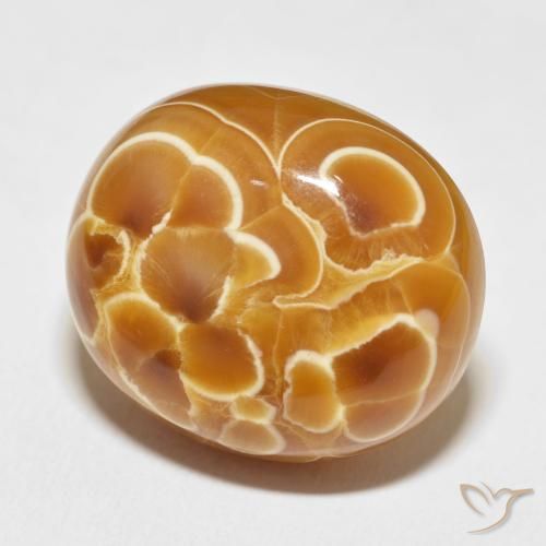 Ágata Multicolor natural de 45.93 ct, Ovalada, Opaco