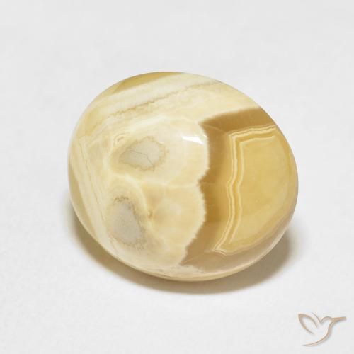 Ágata Multicolor natural de 11.12 ct, Ovalada, Opaco