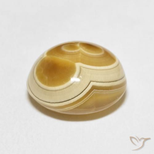 Ágata Multicolor natural de 10.21 ct, Ovalada, Opaco