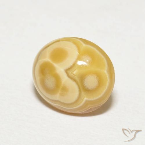 Ágata Multicolor natural de 2.92 ct, Corte Óvalo, Opaco