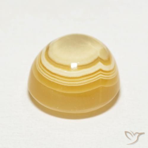 Ágata Multicolor natural de 10.38 ct, Redondo, Opaco