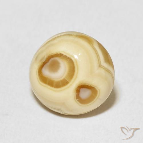 Ágata Multicolor natural de 6.00 ct, Ovalada, Opaco