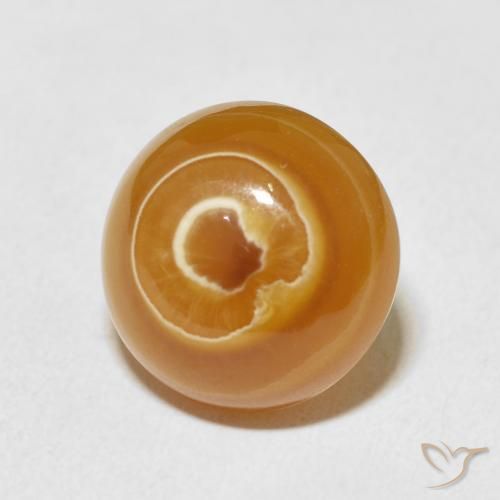 Ágata Multicolor natural de 12.76 ct, Redondo, Opaco