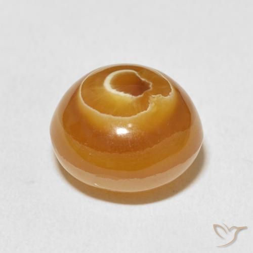 Ágata Multicolor natural de 12.76 ct, Redondo, Opaco