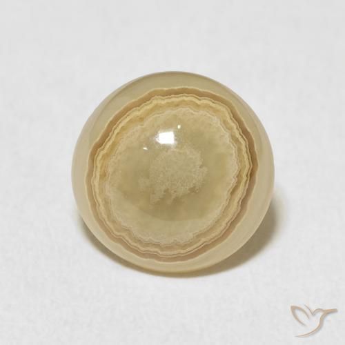 4.81ct Natural Multicolor Ágata, Redondo, Opaco