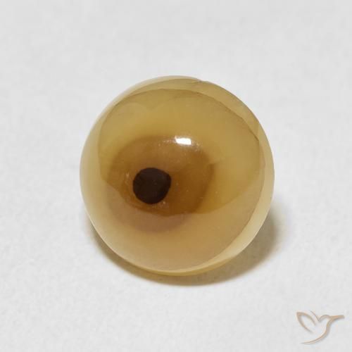 Ágata Multicolor natural de 4.72 ct, Redondo, Opaco
