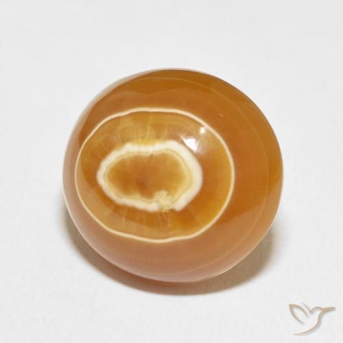 Ágata Multicolor natural de 18.44 ct, Ovalada, Opaco