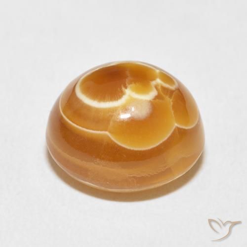 Ágata Multicolor natural de 10.47 ct, Ovalada, Opaco