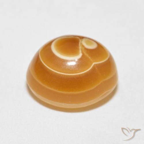 Ágata Multicolor natural de 8.93 ct, Ovalada, Opaco