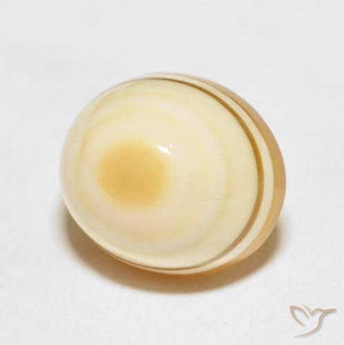 Ágata Multicolor natural de 14.97 ct, Ovalada, Opaco
