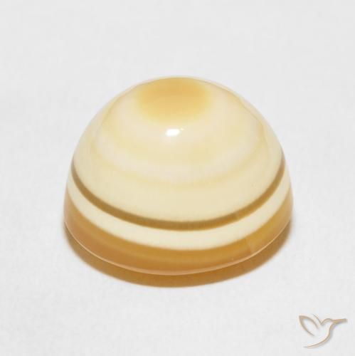 Ágata Multicolor natural de 14.97 ct, Ovalada, Opaco