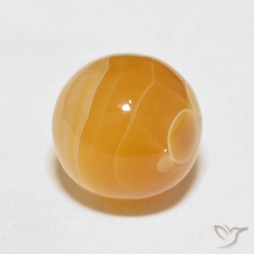 Ágata Multicolor natural de 10.54 ct, Esfera / Bola, Opaco