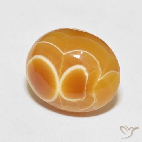Ágata Multicolor natural de 12.35 ct, Ovalada, Opaco