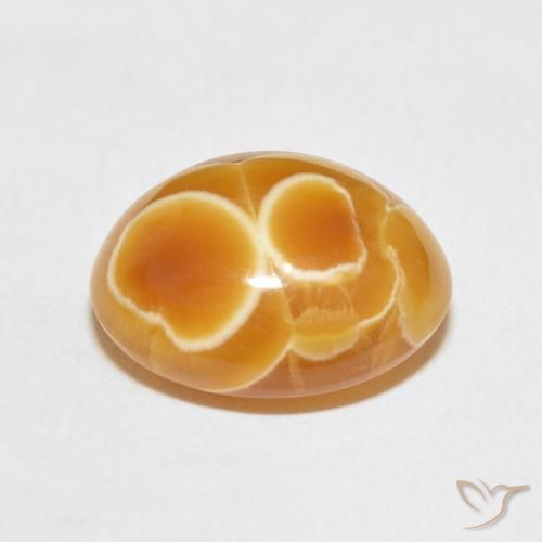 Ágata Multicolor natural de 12.35 ct, Ovalada, Opaco