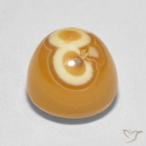 Ágata Multicolor natural de 7.37 ct, Ovalada, Opaco