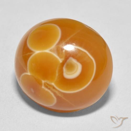 Ágata Multicolor natural de 15.88 ct, Ovalada, Opaco