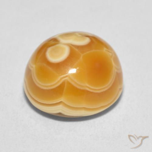 Ágata Multicolor natural de 7.41 ct, Ovalada, Opaco