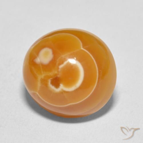 Ágata Multicolor natural de 11.47 ct, Ovalada, Opaco