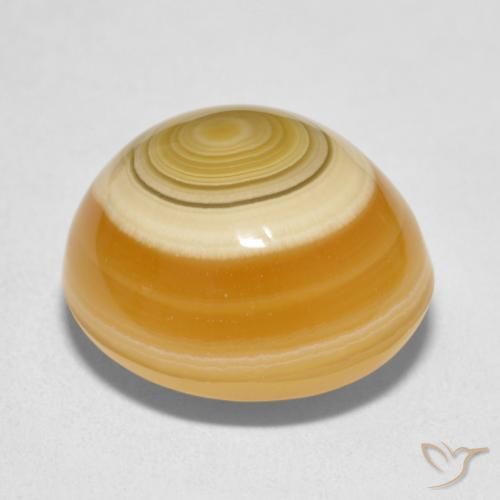 Ágata Multicolor natural de 14.98 ct, Ovalada, Opaco
