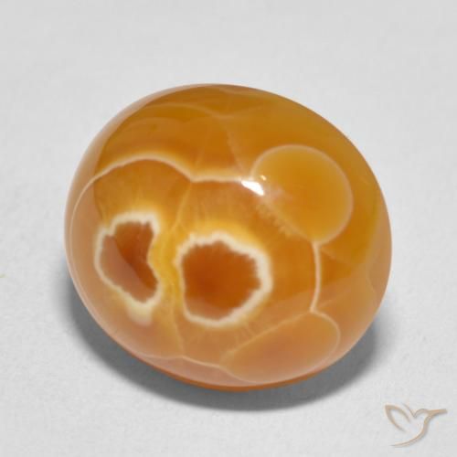 Ágata Multicolor natural de 13.00 ct, Ovalada, Opaco