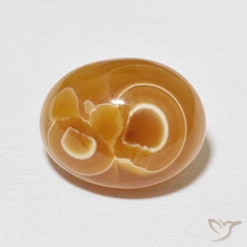 14.54ct Natural Multicolor Ágata, Ovalada, Opaco