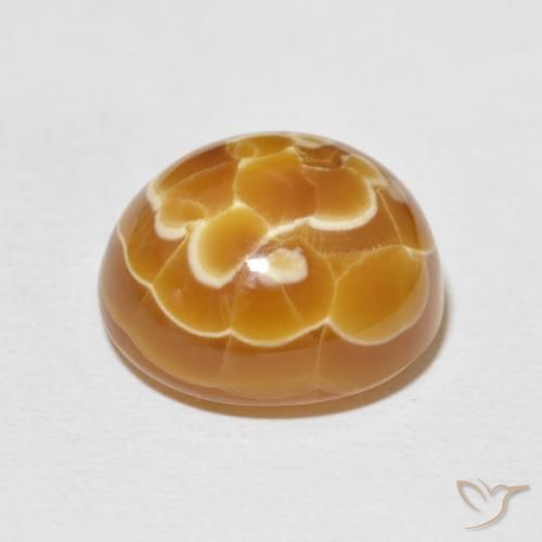 Ágata Multicolor natural de 20.40 ct, Ovalada, Opaco