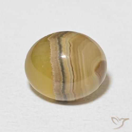 3.53ct Natural Multicolor Ágata, Ovalada, Opaco