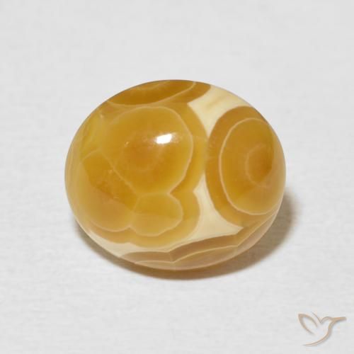 6.64ct Natural Multicolor Ágata, Ovalada, Opaco