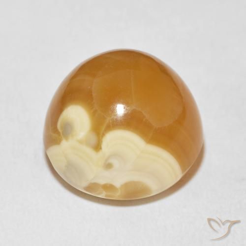 Ágata Multicolor natural de 23.05 ct, Ovalada, Opaco