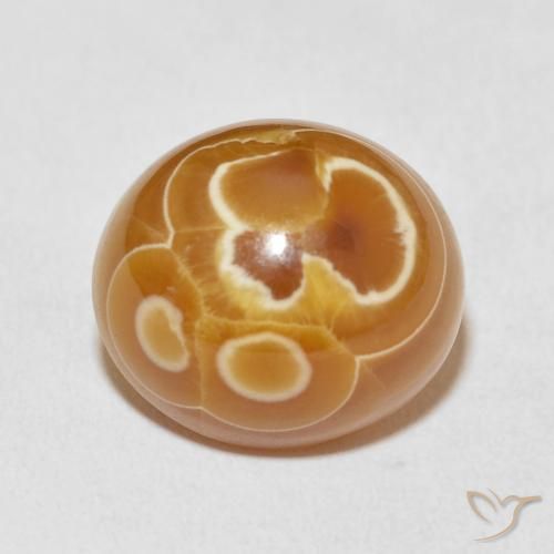 16.56ct Natural Multicolor Ágata, Ovalada, Opaco