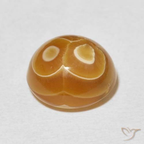 Ágata Multicolor natural de 8.26 ct, Ovalada, Opaco