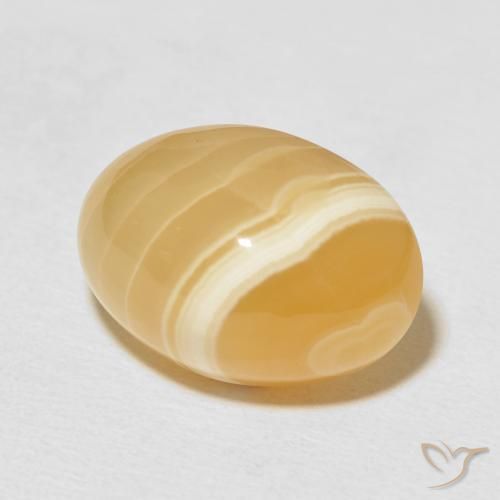 Ágata Multicolor natural de 24.16 ct, Ovalada, Opaco
