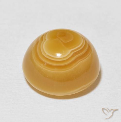Ágata Multicolor natural de 11.85 ct, Redondo, Opaco
