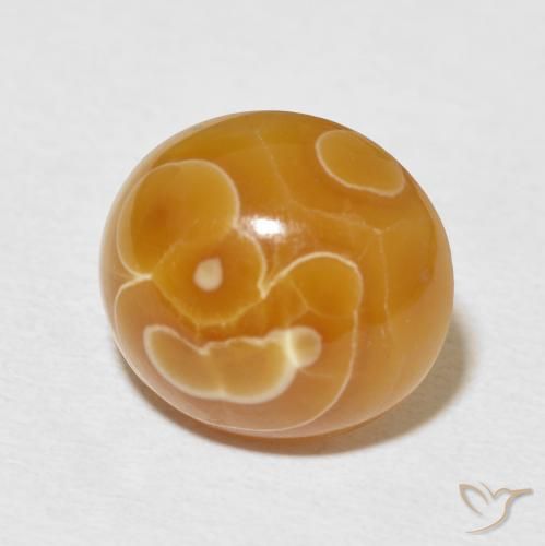 Ágata Multicolor natural de 9.32 ct, Ovalada, Opaco
